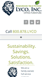 Mobile Screenshot of lycoinc.com